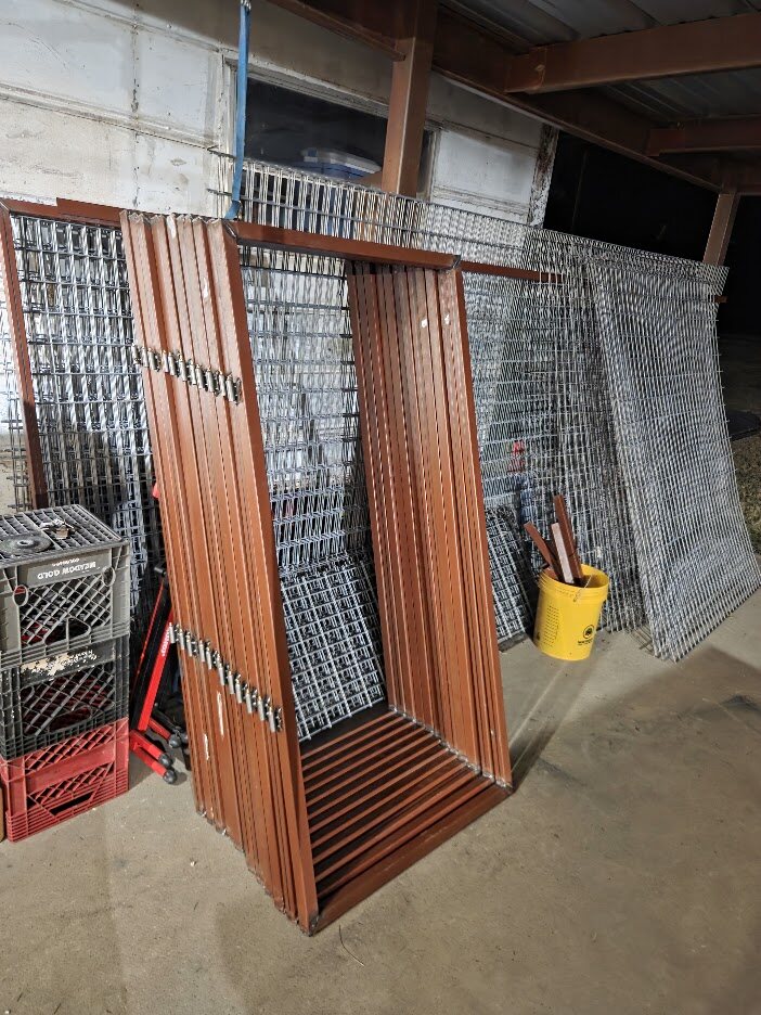 Welded panel assemblies in the shop
